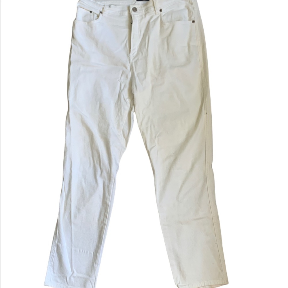 VINTAGE bill blass white straight leg mom jeans 80s/90s jeans